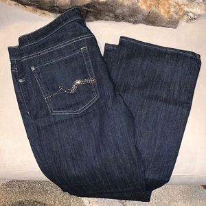 7 for All Mankind Classic Crystal Bootcut Jeans